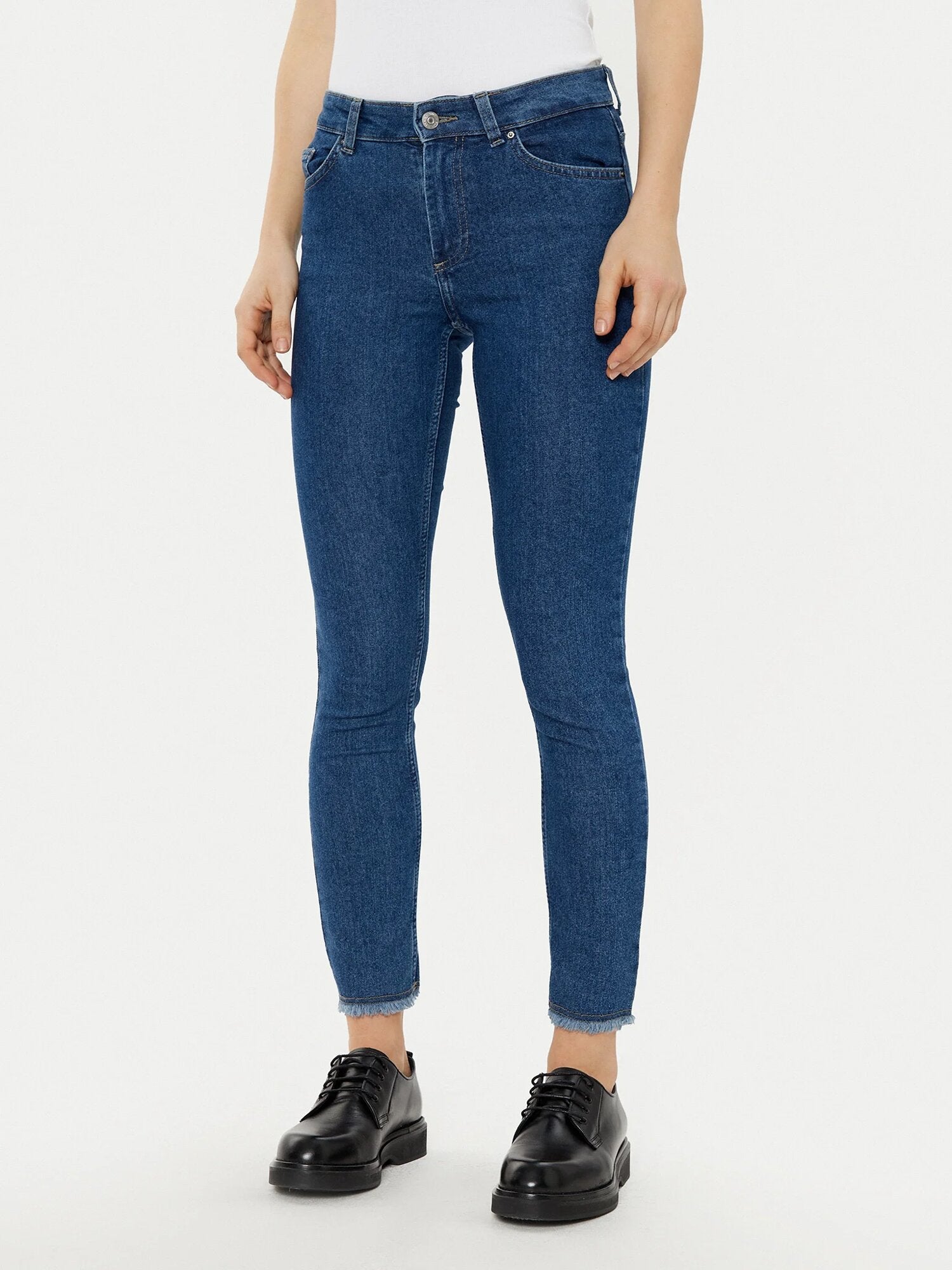 Denim Alcott Shop Online Donna Jeans Alcott In Cotone Blu Taglia